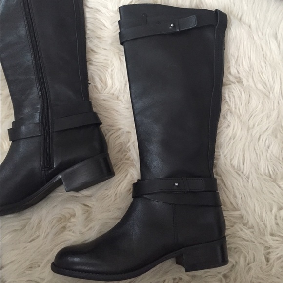 Franco Sarto Shoes - Franco Sarto Genuine leather wide calf boots Sz 9